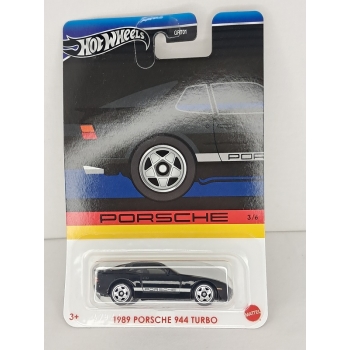 Hot Wheels 1:64 Porsche Celebration - Porsche 944 Trubo 1989 black